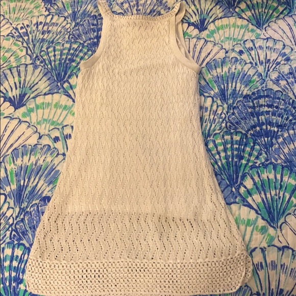 NWOT white tunic top or mini dress WHBM - Picture 4 of 5